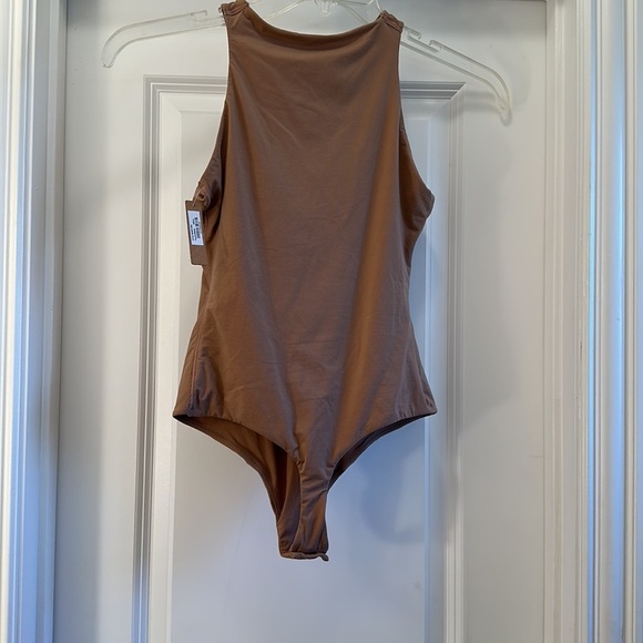 Fits Everybody High‎ Neck Bodysuit //medium // color-Sienna - Picture 3 of 7